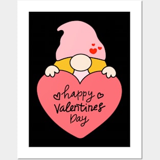 Happy valentines day Posters and Art